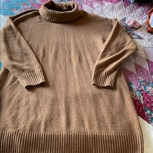 GAP Tan Turtleneck Sweater